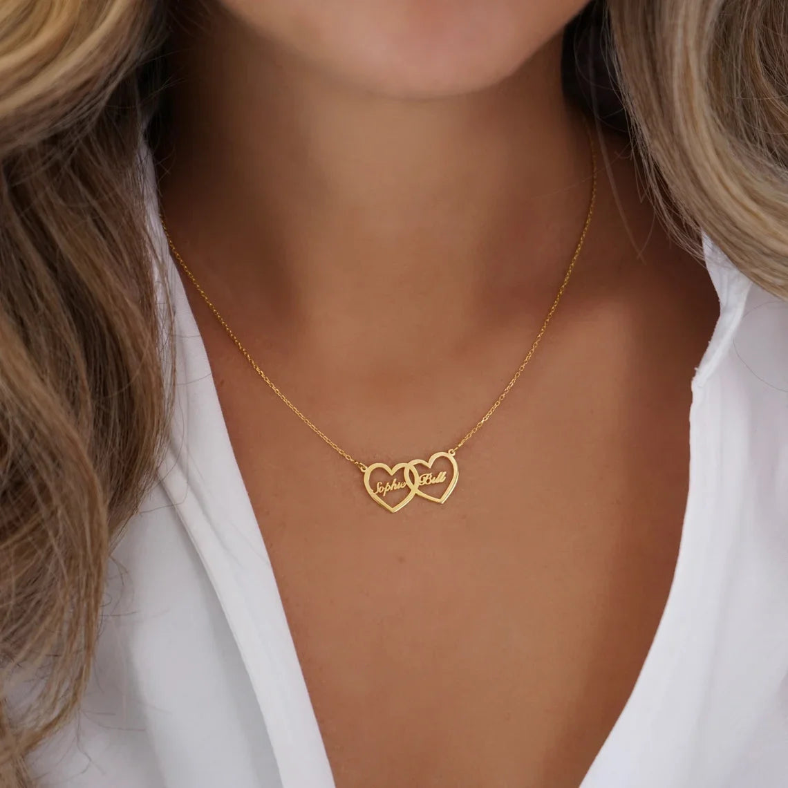 π Personalized Heart Name Necklace β Wear Your Love Close to Your Heart!