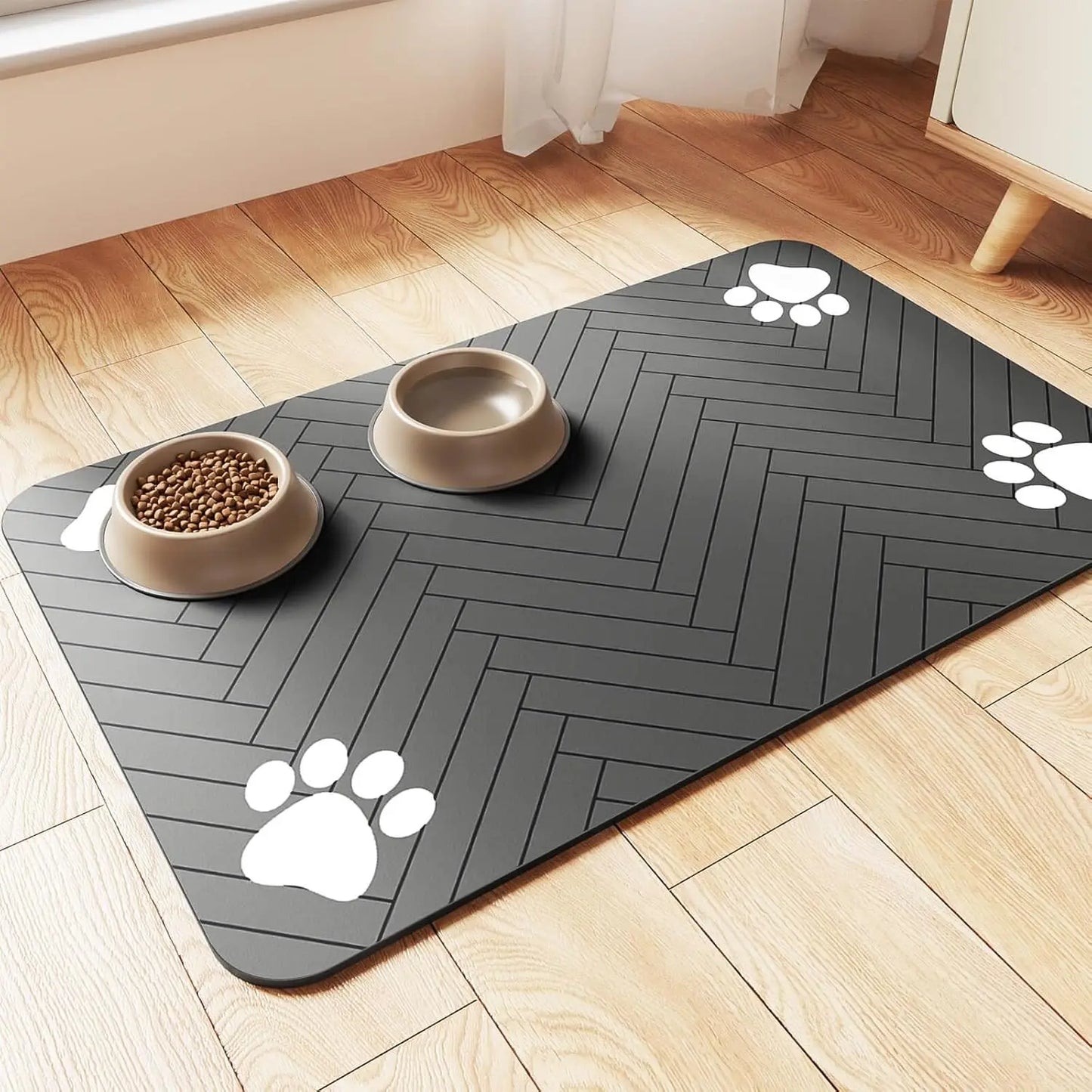 πΎπ§ Waterproof Absorbent Pet Feeding Mat β Quick Dry!