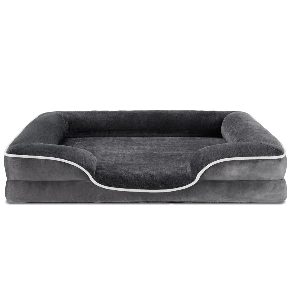 🛏️🐶 Orthopedic Memory Foam Dog Bed – Waterproof & Washable!