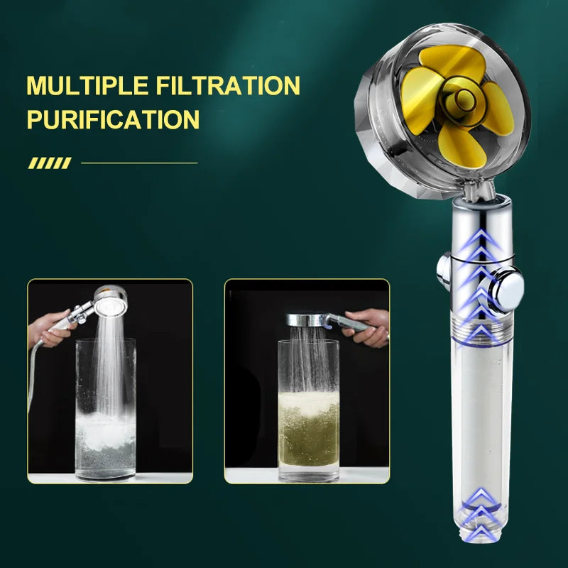 πΏ 360Β° Turbo Shower Head β High Pressure & Water Saving! π¦