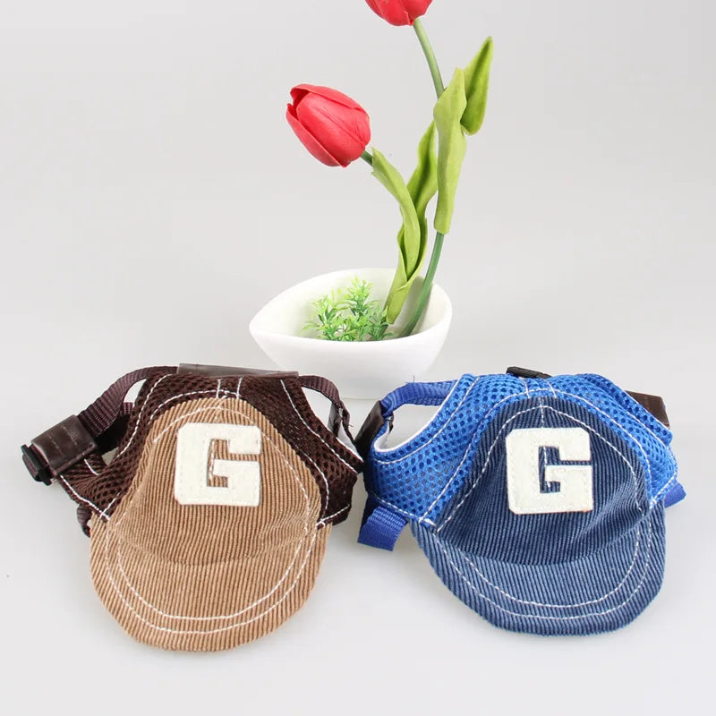 π§’π Cool Denim Dog Cap β Summer Sun Protection!