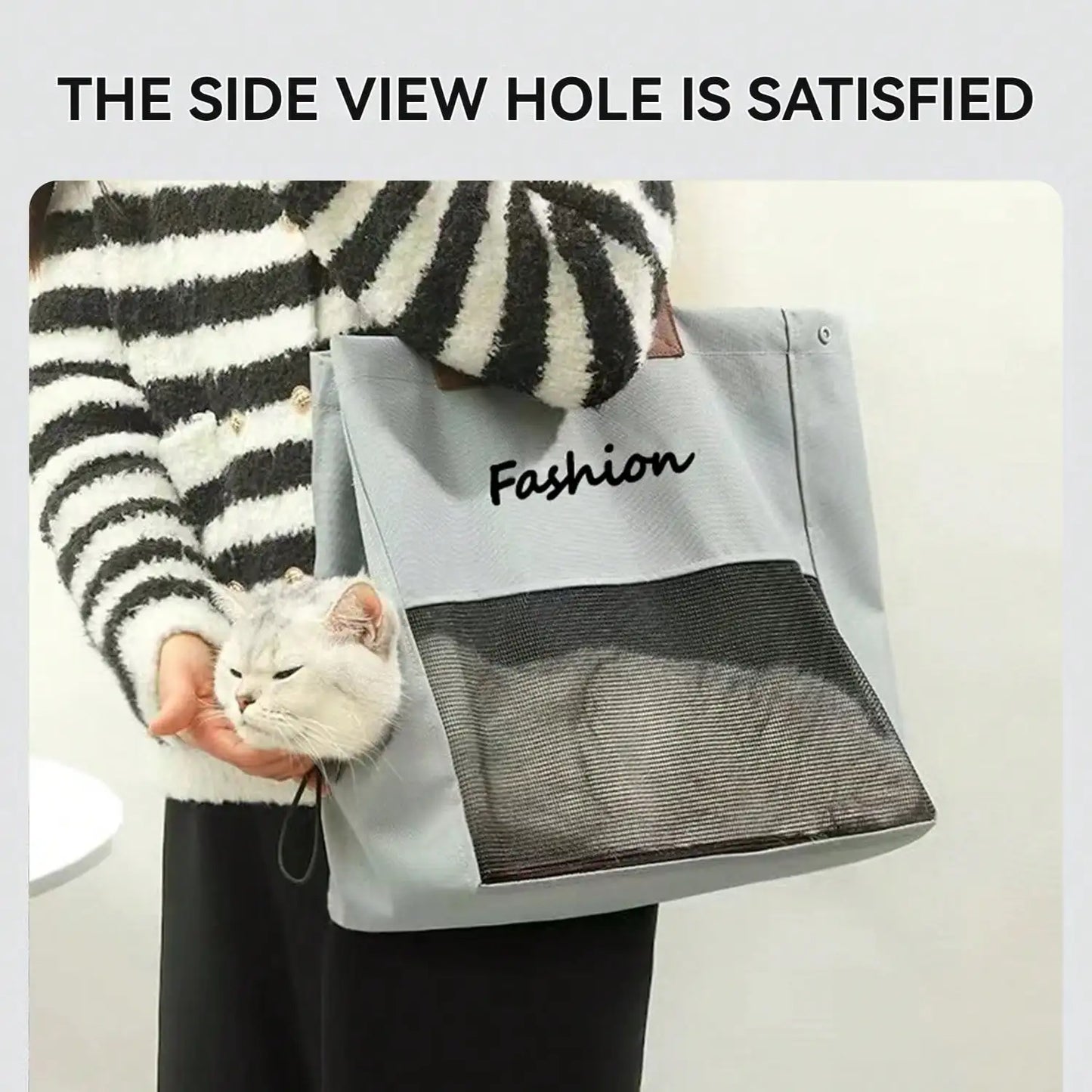 "ππ± Soft & Foldable Pet Carrier β Breathable, Comfy & Travel-Ready! πΆβοΈπΎ"