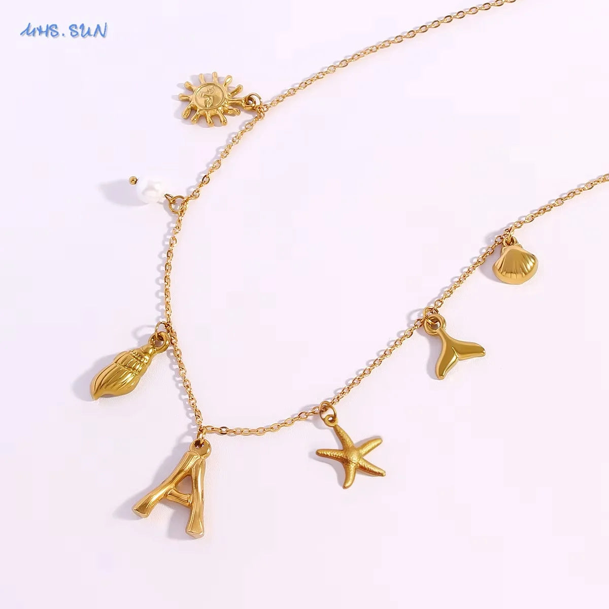 πβ¨ 18K Gold Starfish Necklace β Waterproof Beach Charm ππ
