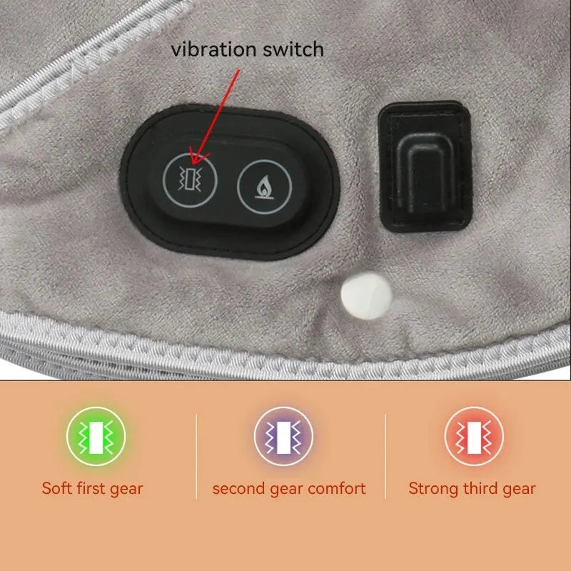 🔥🧣 USB Heated Neck & Shoulder Pad – Warm & Comfortable!