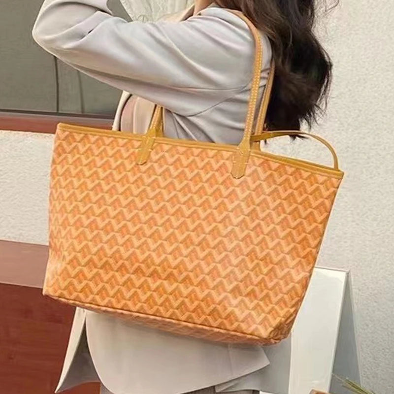 👜💎 A+++++ Leather Tote Bag | Large Capacity Women’s Shoulder & Shopping Handbag – Designer Style with Sturdy Handles