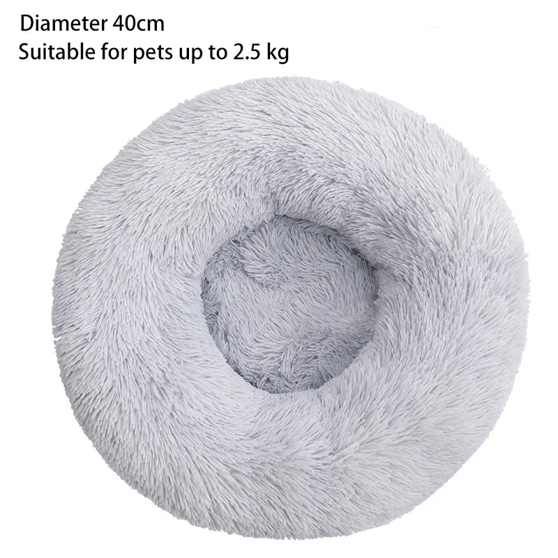 π±ποΈ Soft Round Cat Nest β Cozy, Washable & Perfect for Kittens & Small Dogs!