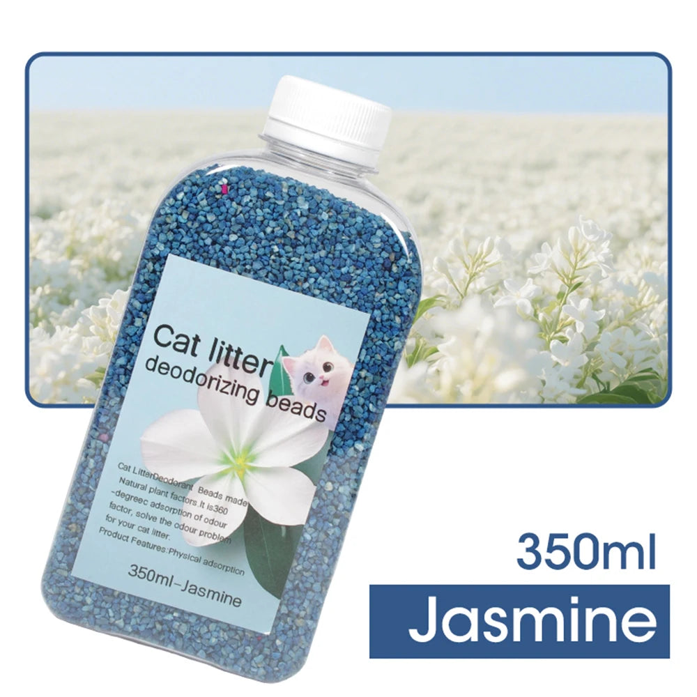 **๐ฟ Cat Litter Deodorizer Beads โ Banish Litter Box Smells in Seconds!