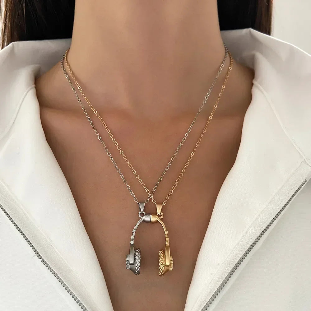 π 3-Piece Vintage Heart Necklace β Pearl & Gold Layered Chains for Women ππ§‘