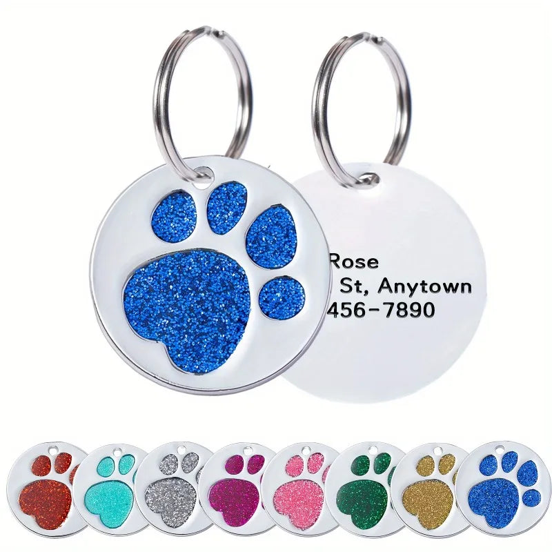 β¨ Custom Engraved Pet ID Tag β Anti-Lost Pendant for Cats & Dogs πΆπ±