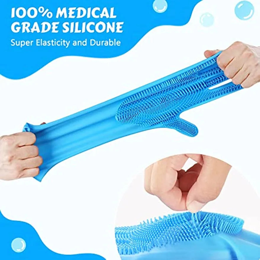 🧤🐾 Grooming Bath Glove – Scrub, Massage & De-Shed!