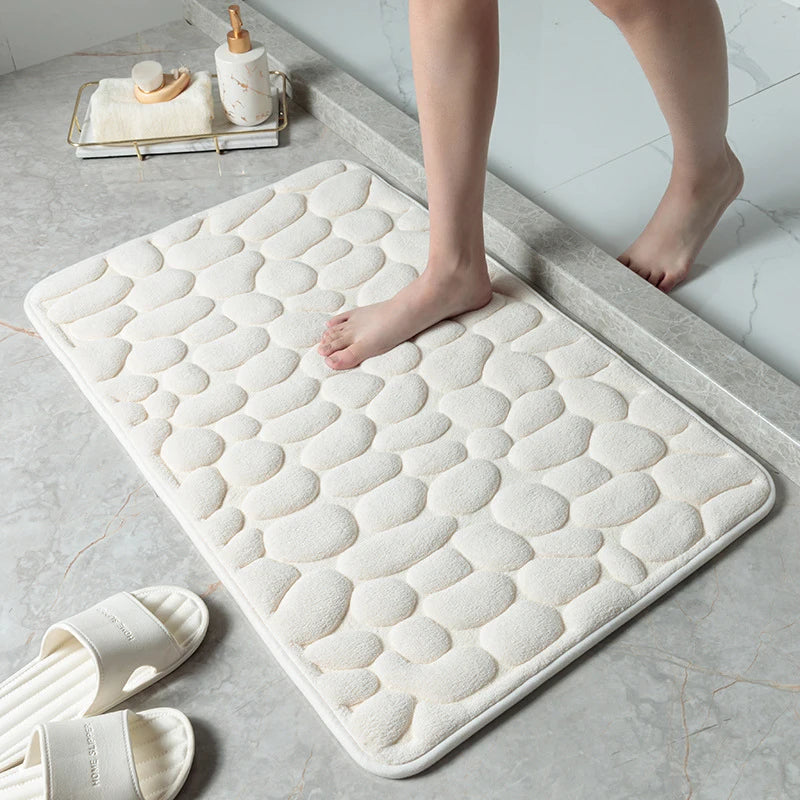 🚿 CANNER Cobblestone Bath Mat – Luxury Safety Meets Spa-Like Comfort!