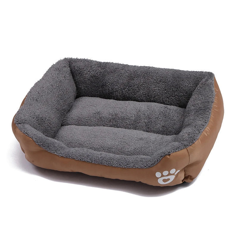 "ποΈπΆ Plush Large Dog Bed β Waterproof, Washable & Cozy for All Seasons! π±β¨πΎ"