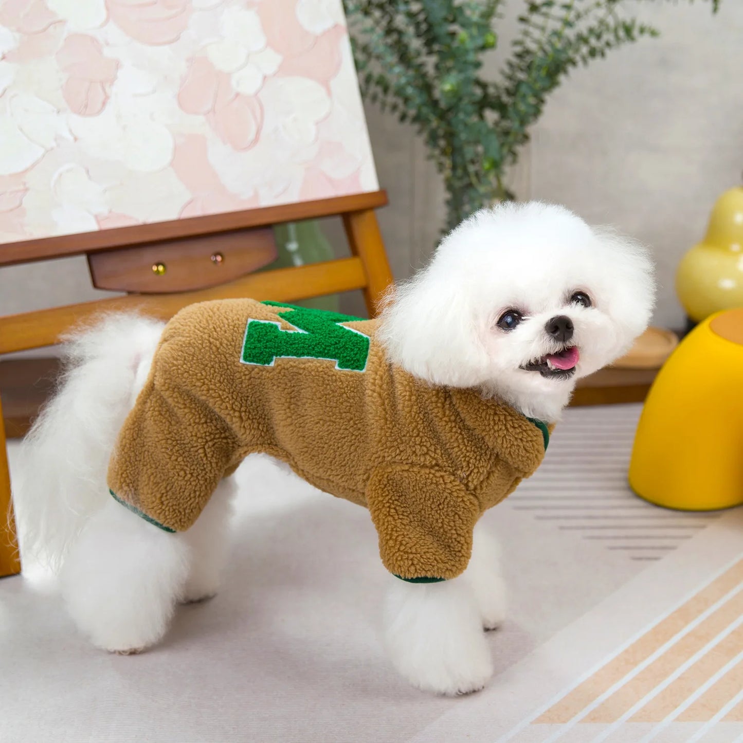 βοΈπΆ Cozy Thermal Dog Pajamas β Soft Velvet Onesies for Small Pets & Winter Snuggles! πΎπ±ποΈβ¨