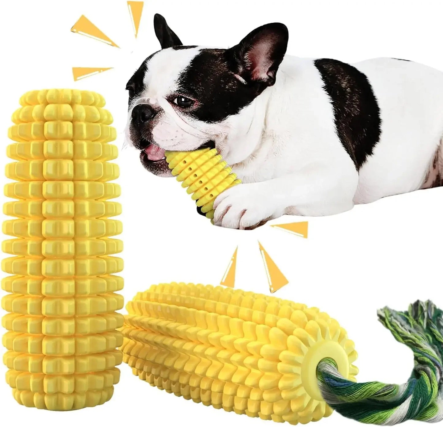 🦷 Toothbrush Bristle Texture | 🐕🦺 For Medium/Large Breeds | 💪 Ultra-Durable TPU Material