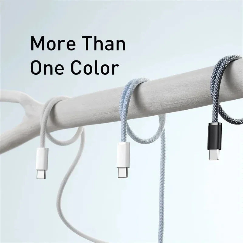 ⚡ 60W USB-C Fast Charger Cable – Power Your iPhone 15 at Warp Speed!