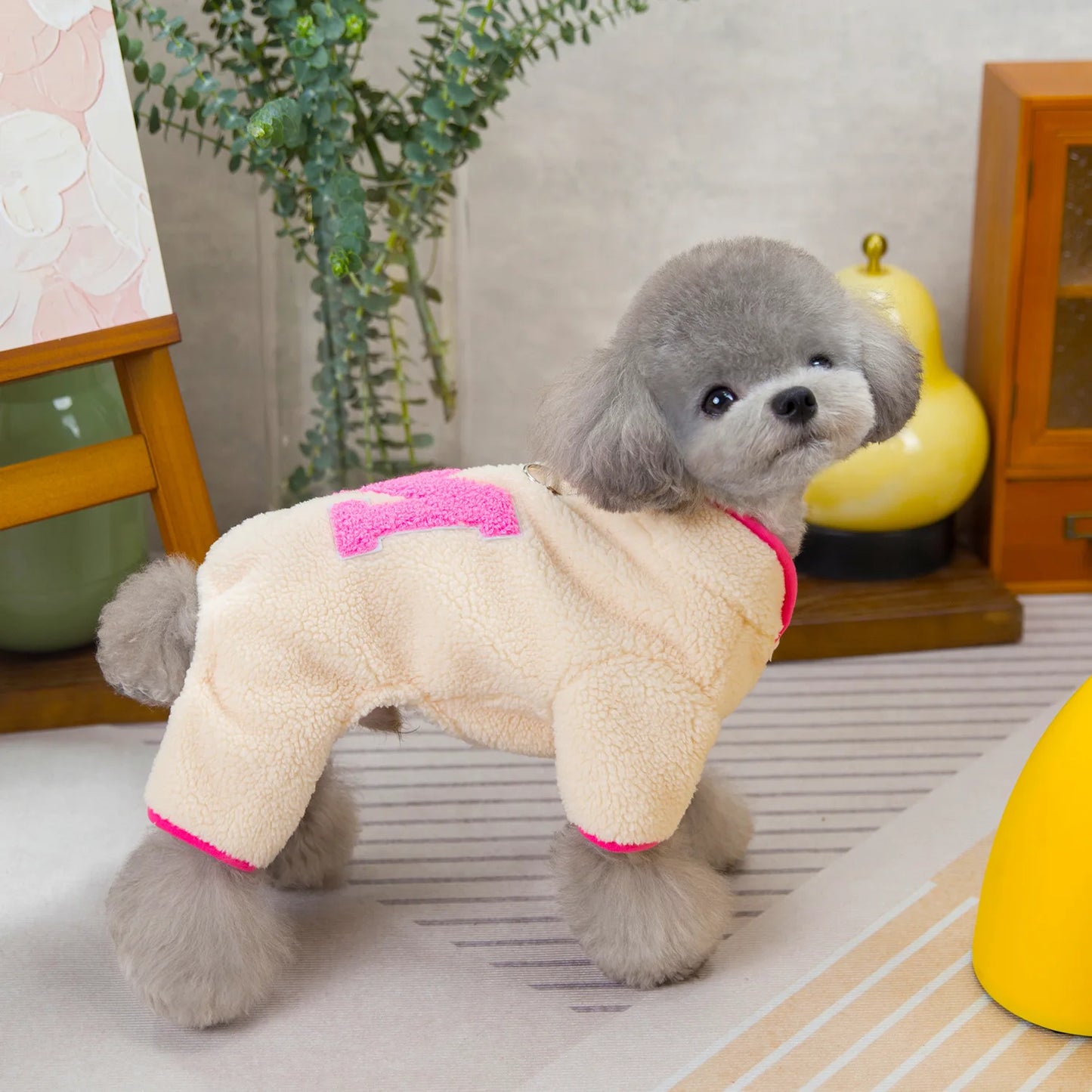βοΈπΆ Cozy Thermal Dog Pajamas β Soft Velvet Onesies for Small Pets & Winter Snuggles! πΎπ±ποΈβ¨