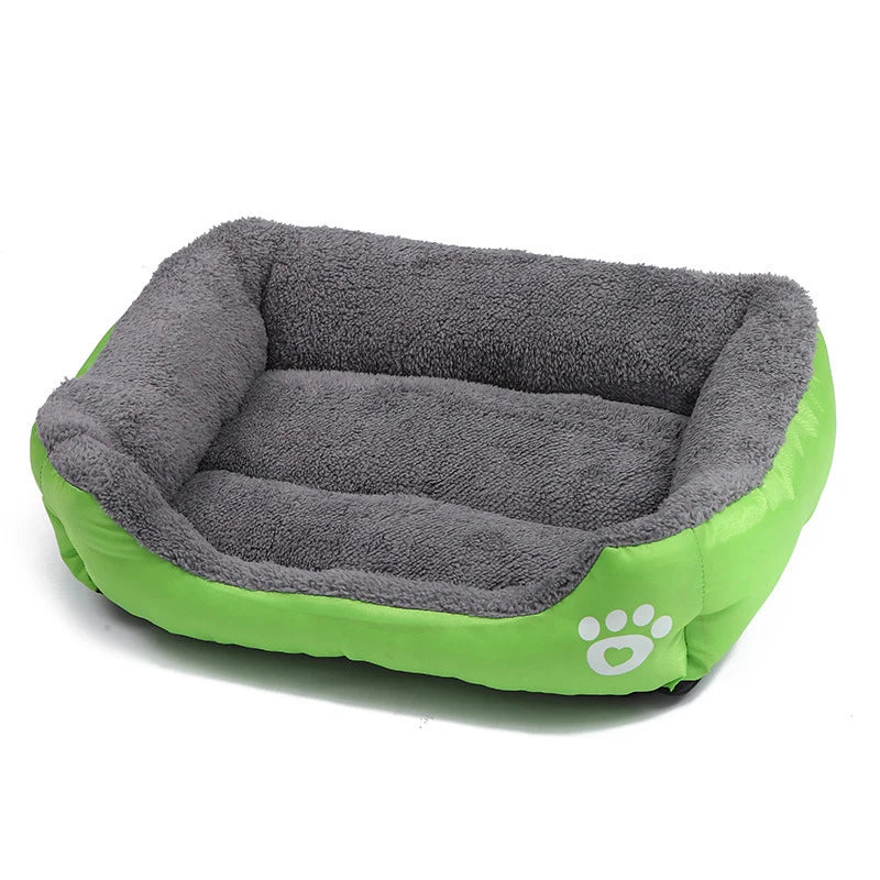 "ποΈπΆ Plush Large Dog Bed β Waterproof, Washable & Cozy for All Seasons! π±β¨πΎ"