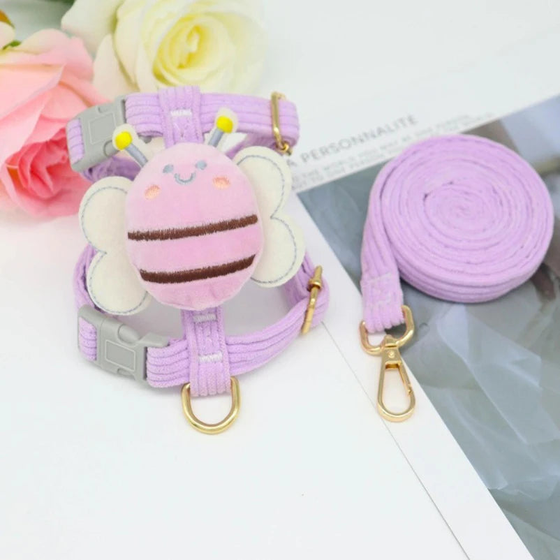 πΆπΎ Harness & Leash Set β Comfy Walks for Small Pets!