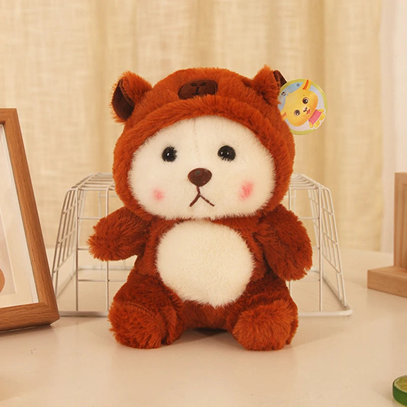 Crossdressing Capibara Unicorn/Panda Teddy Bear Doll Plush Toys Gift For Children