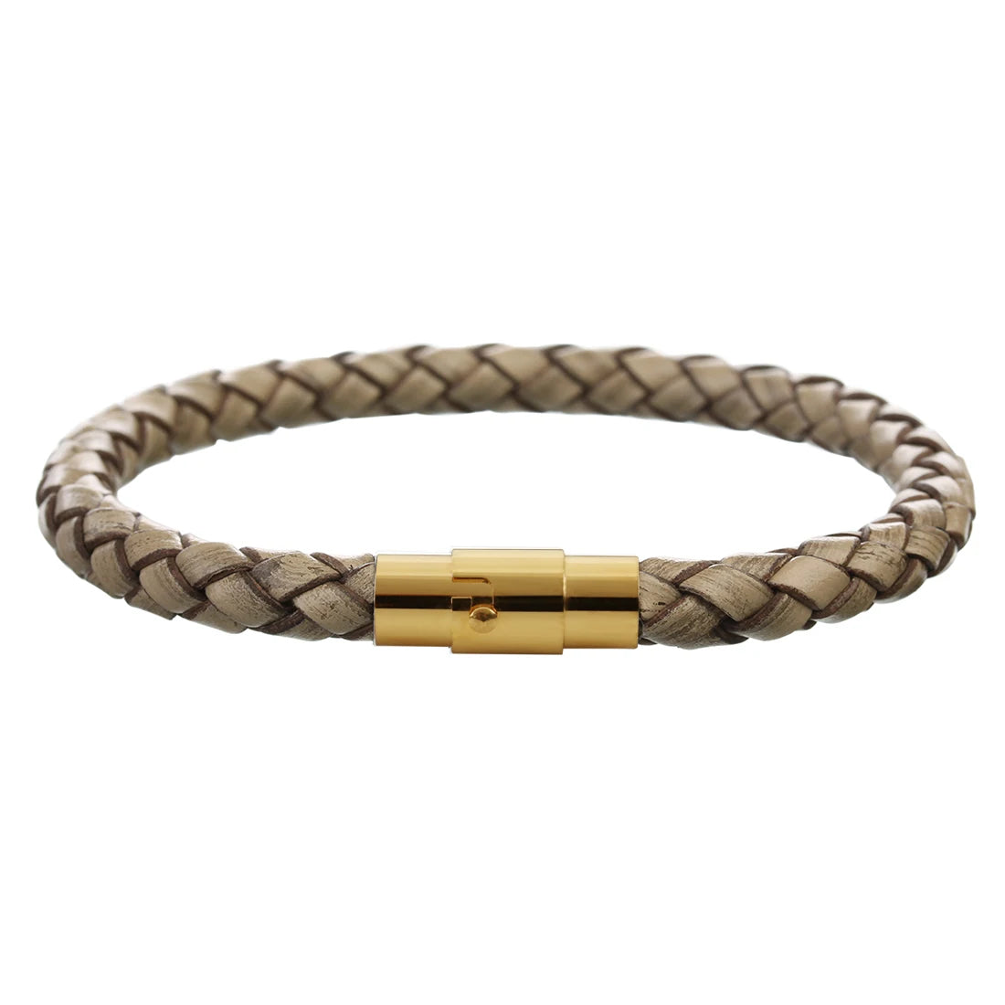 π₯ Handmade Vintage Leather Bracelet for Men β Magnetic Buckle & Adjustable Fit (19-22cm) π₯