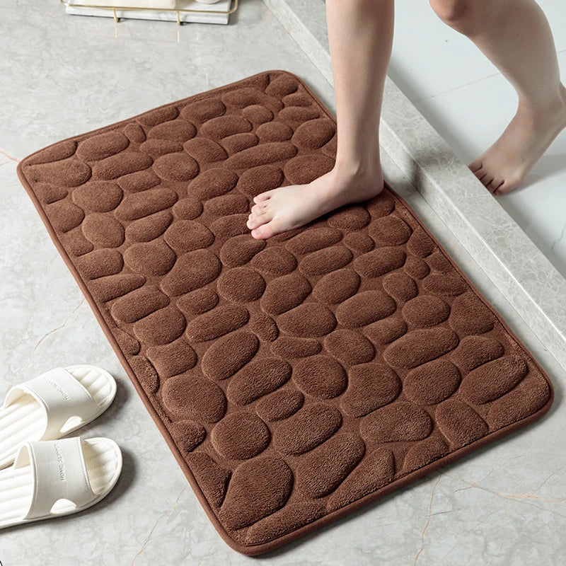 🚿 CANNER Cobblestone Bath Mat – Luxury Safety Meets Spa-Like Comfort!