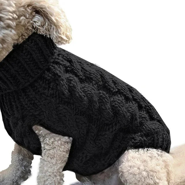 ❄️ Cozy Turtleneck Pet Sweater – Winter-Ready Style & Warmth!