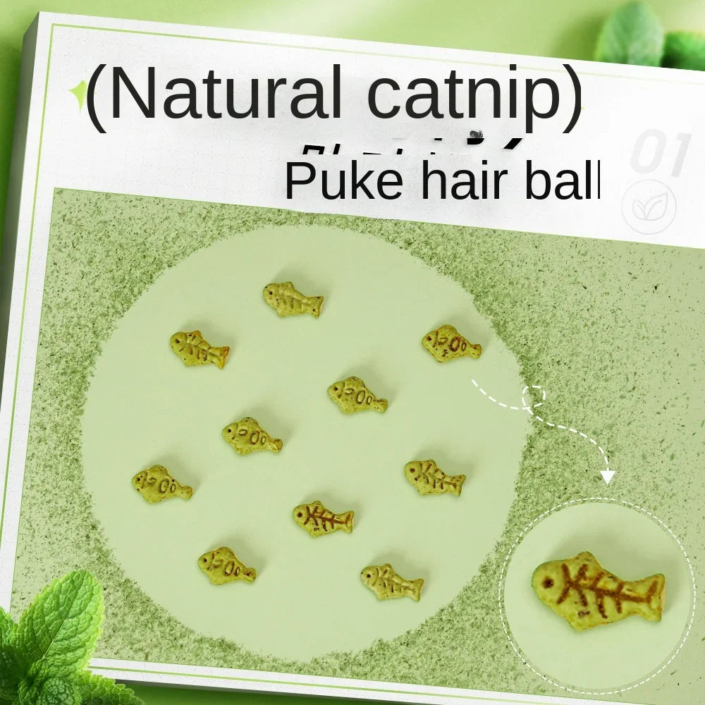 πͺπ± Cat Mint Biscuits β Tasty, Nutritious Treats for Molar Health & Happy Paws! πΎπβ¨