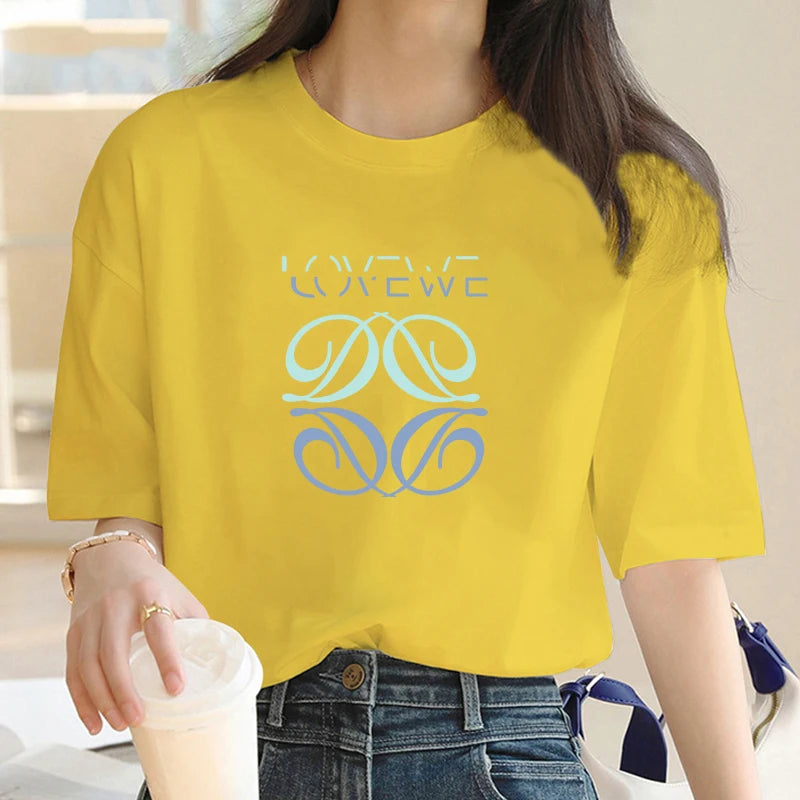 ❤️👚 Love Style! Classic Loose Cotton Tee ☀️🌸 Comfy & Chic