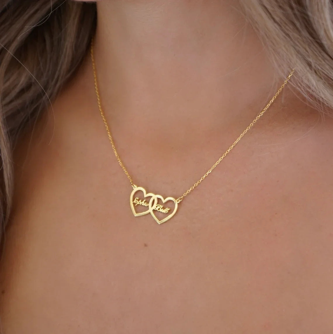 π Personalized Heart Name Necklace β Wear Your Love Close to Your Heart!