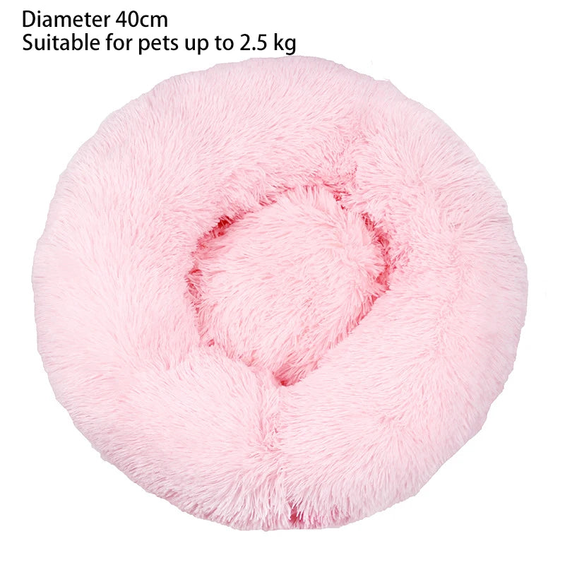 π±ποΈ Soft Round Cat Nest β Cozy, Washable & Perfect for Kittens & Small Dogs!