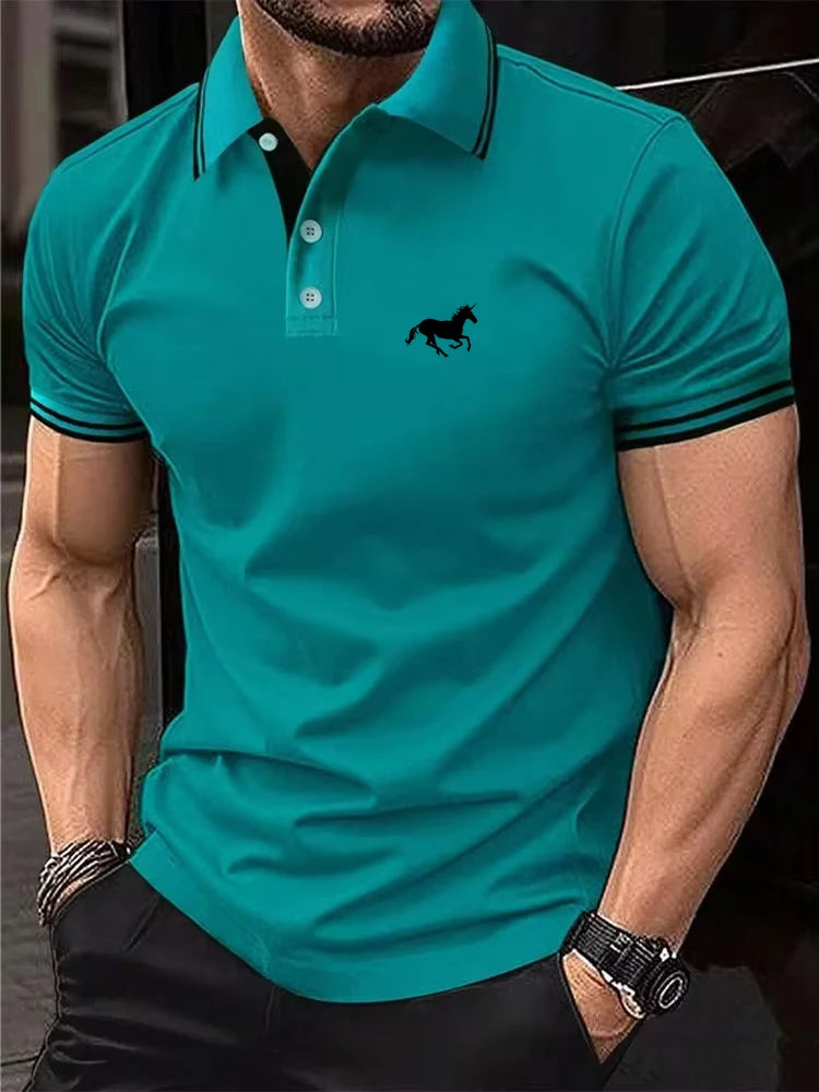 👕🧍 Men’s Classic Polo T-Shirt – Casual, Comfy & S–3XL!