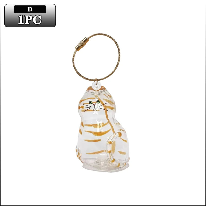 Transparent Cat Hair Keepsake Charm