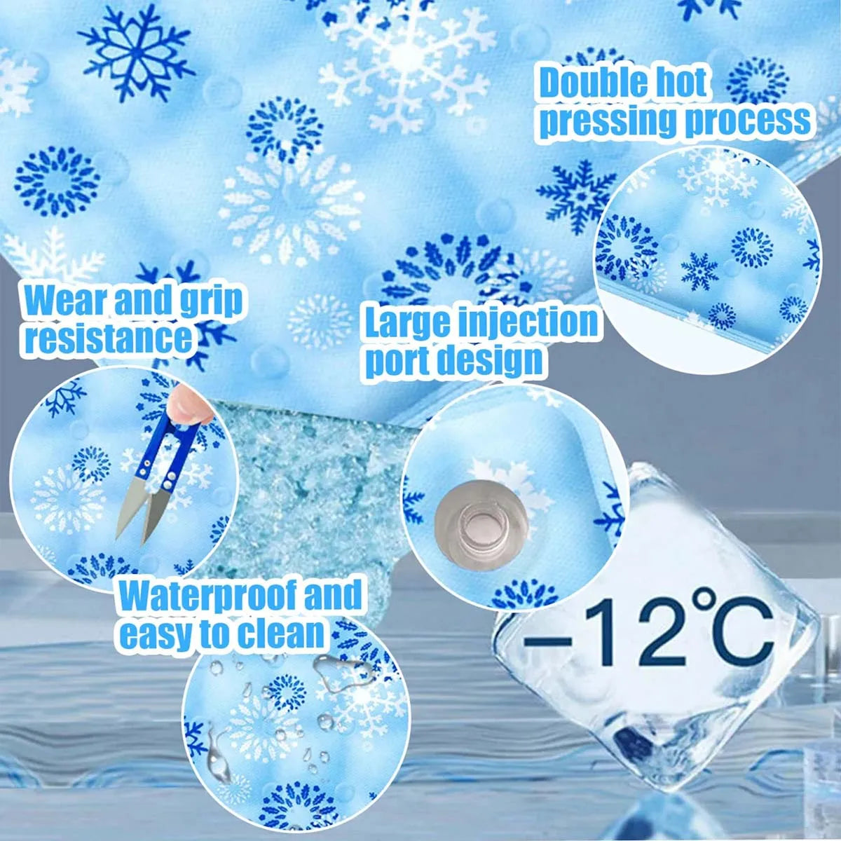 ❄️🐶 Pet Cooling Pad – Stay Cool & Comfy!