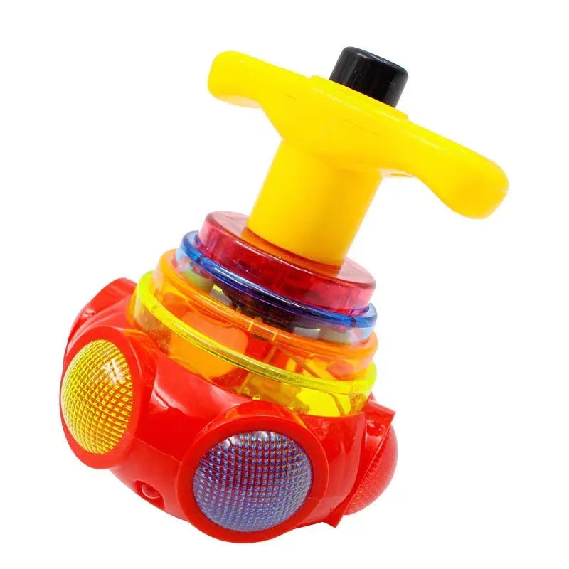 🔥BIG SALE - 49% OFF🔥 Music Flashing Spinners Toy With Launcher