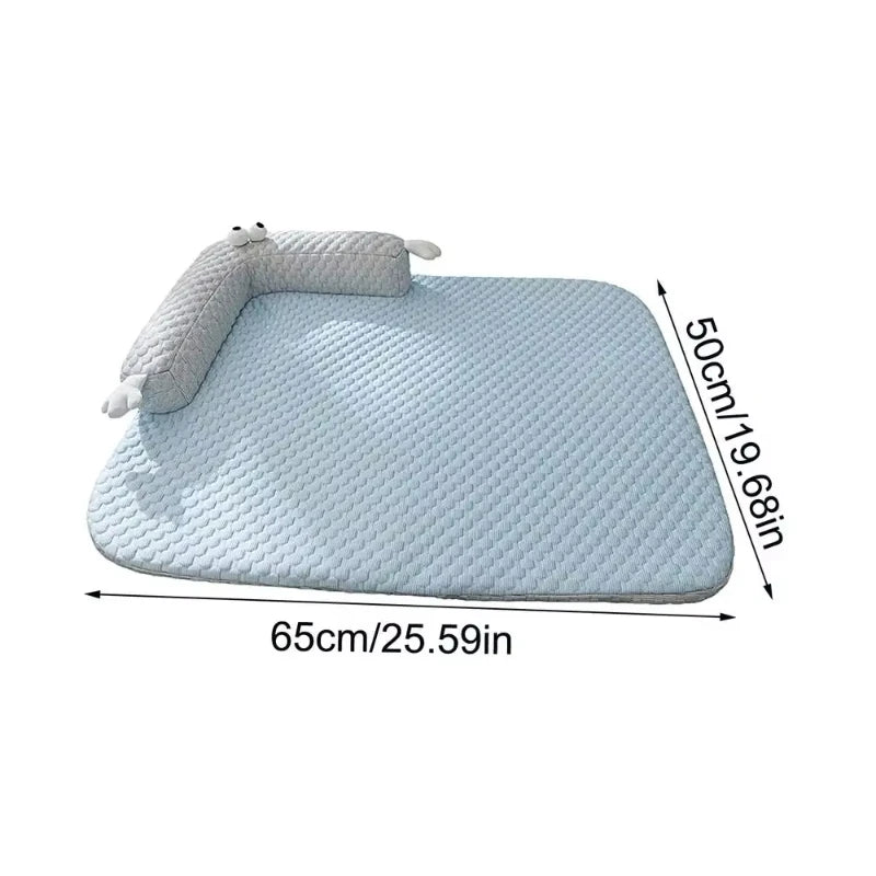 ❄️🐾 Summer Cooling Pad – Breathable & Washable for Pets!
