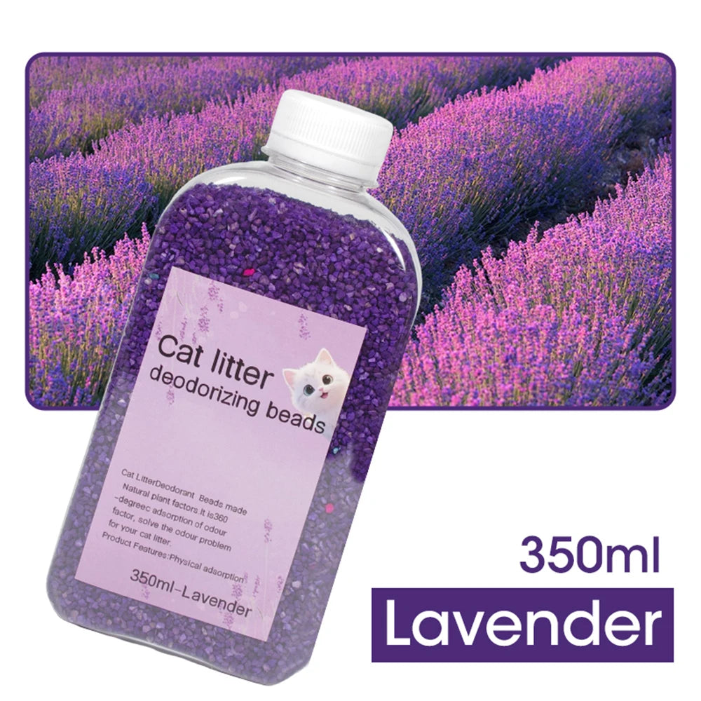 **๐ฟ Cat Litter Deodorizer Beads โ Banish Litter Box Smells in Seconds!