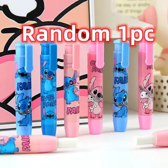 βοΈπ Disney Stitch Pencil Case β 12 Vibrant Colored Pencils with Awesome Cartoon Design! πΎπ