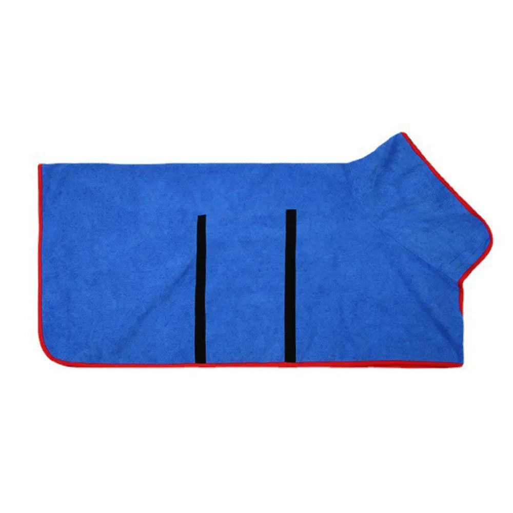 ππΎ Quick-Dry Dog Bathrobe β Super Absorbent Towel for Cats & Dogs!