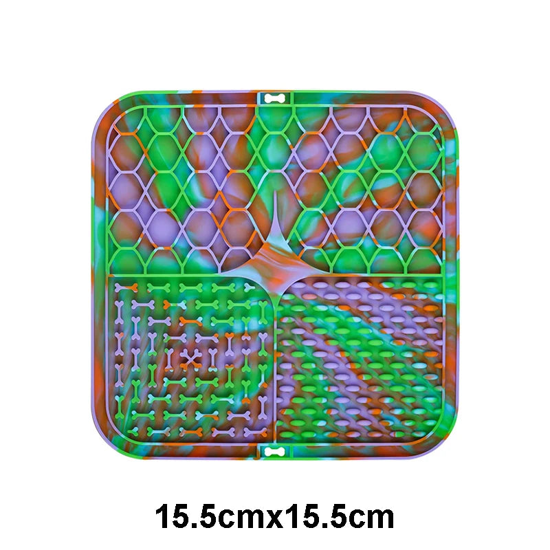 π¦΄πΆ Slow Feed Lick Mat β Fun & Calming Silicone Plate for Happy Dogs! πΎπ§ββοΈβ¨