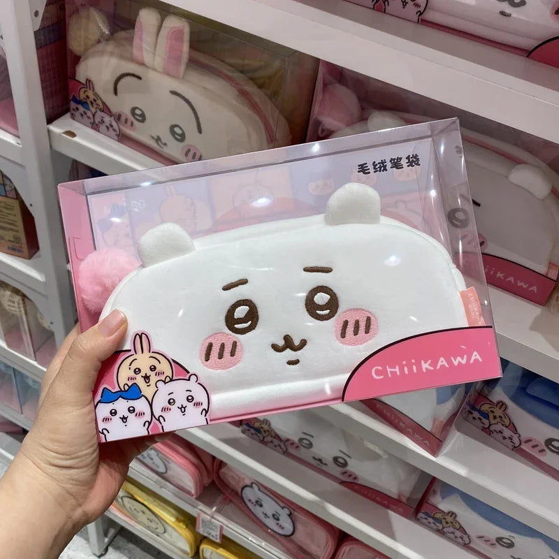 βοΈπ° Chikawa Pencil Case β Cute Cartoon Design Featuring Hatchiwari & Usagi ππ