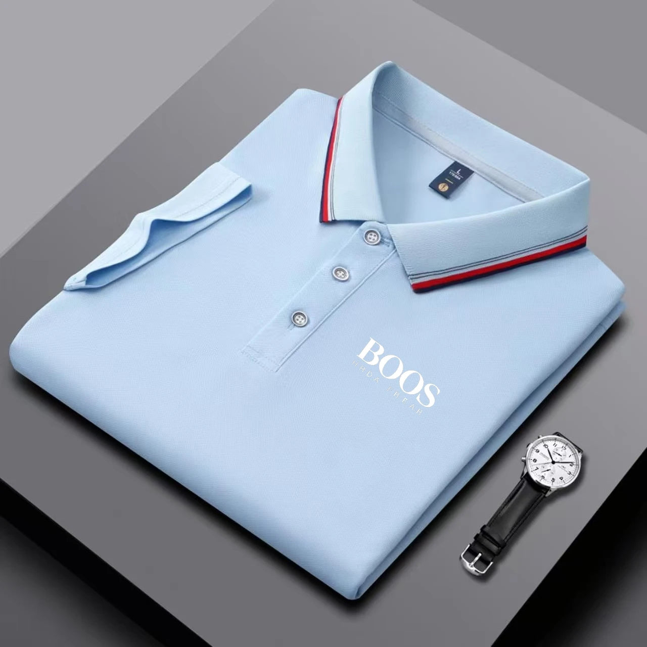 πΌπ₯ Sharp & Breezy! π Embroidered Polo for Men ππ