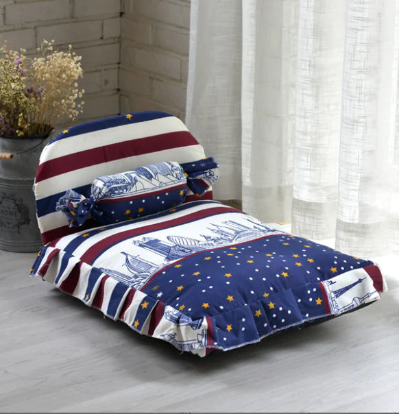 Removable Washable Dog Bed for Small Dogs and Cats