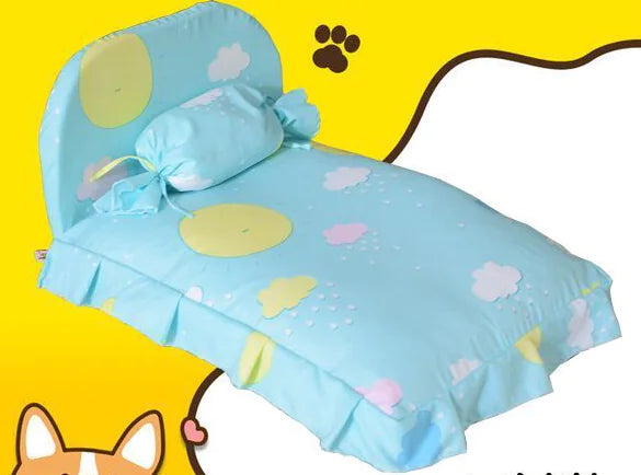 Removable Washable Dog Bed for Small Dogs and Cats