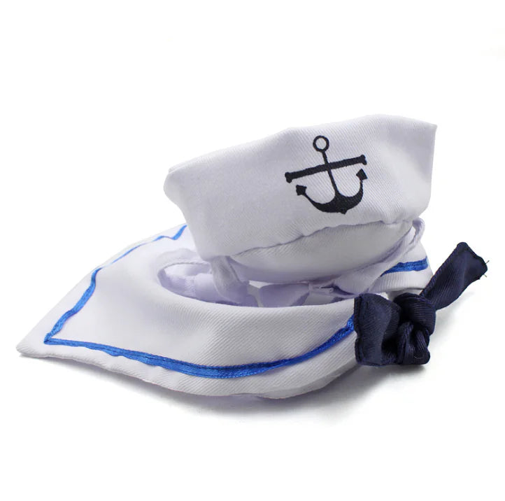 Pet Navy Outfit for Cats and Dogs of All Sizes