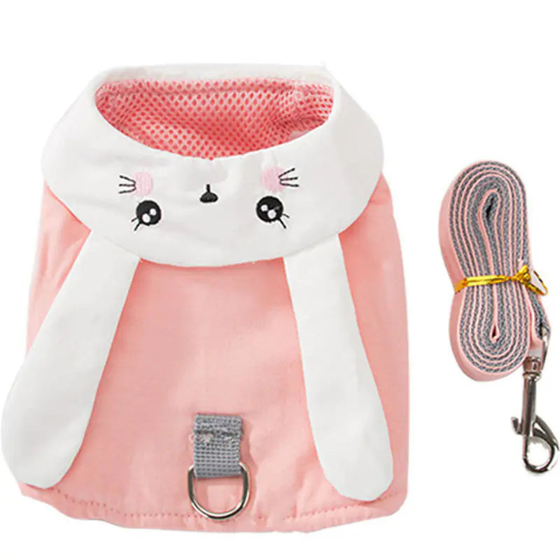 Pet Harness and Leash for Small Dogs and Cats