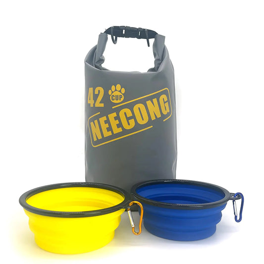 🐶🎒 NEECONG Travel Dog Food Bag – 10L with Collapsible Bowls!