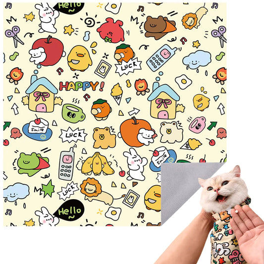 😺🩹 Self-Adhesive Cat Nail Wrap – Calm & Cozy Grooming!