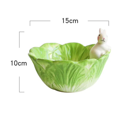 Cute Bunny Shaped Tableware for Kids