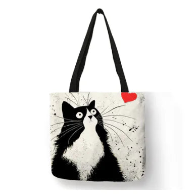 👜🐱 Linen Cat Shoulder Bag – Cozy & Breathable Pet Carrier!