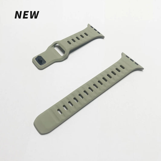 Single Color Silicone Band for Apple Watch Ultra